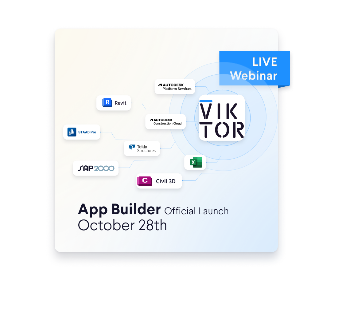 Webinar VIKTOR offical App Builder Launch